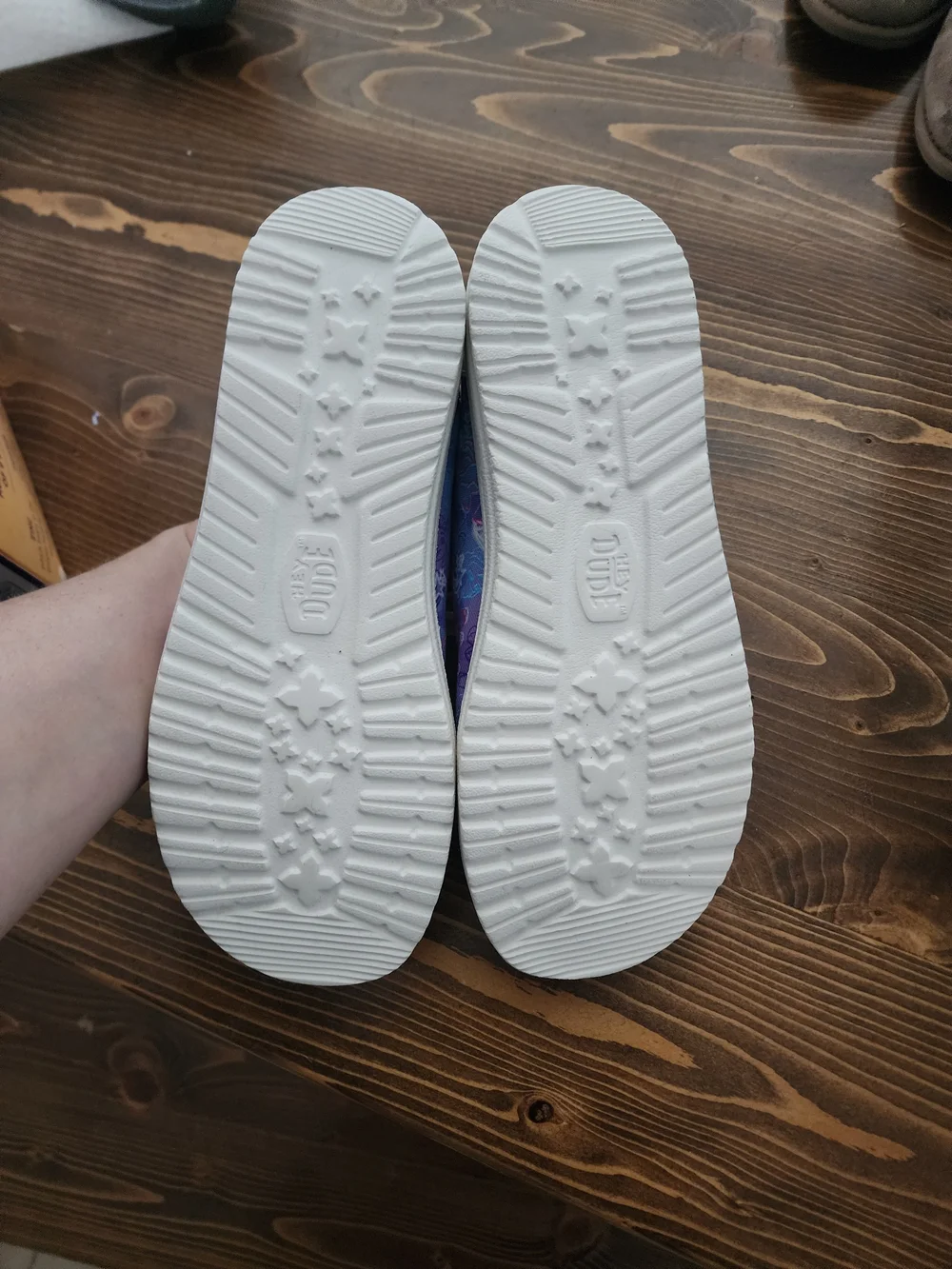 Hey Dude Kids Blue and Pink My Little Pony Slip-On Sneakers